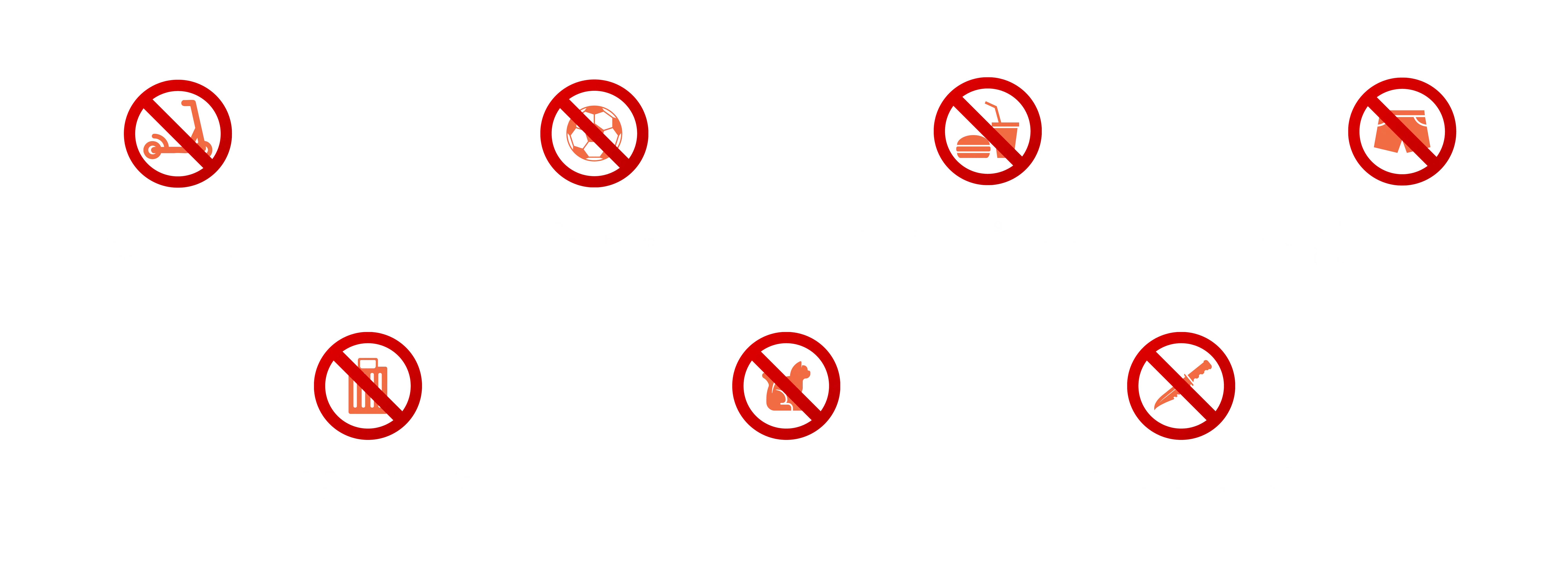Prohibited Icons